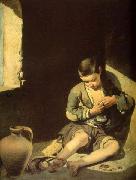 Bartolome Esteban Murillo The Young Beggar Spain oil painting artist